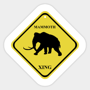 Mammoth XING Sticker